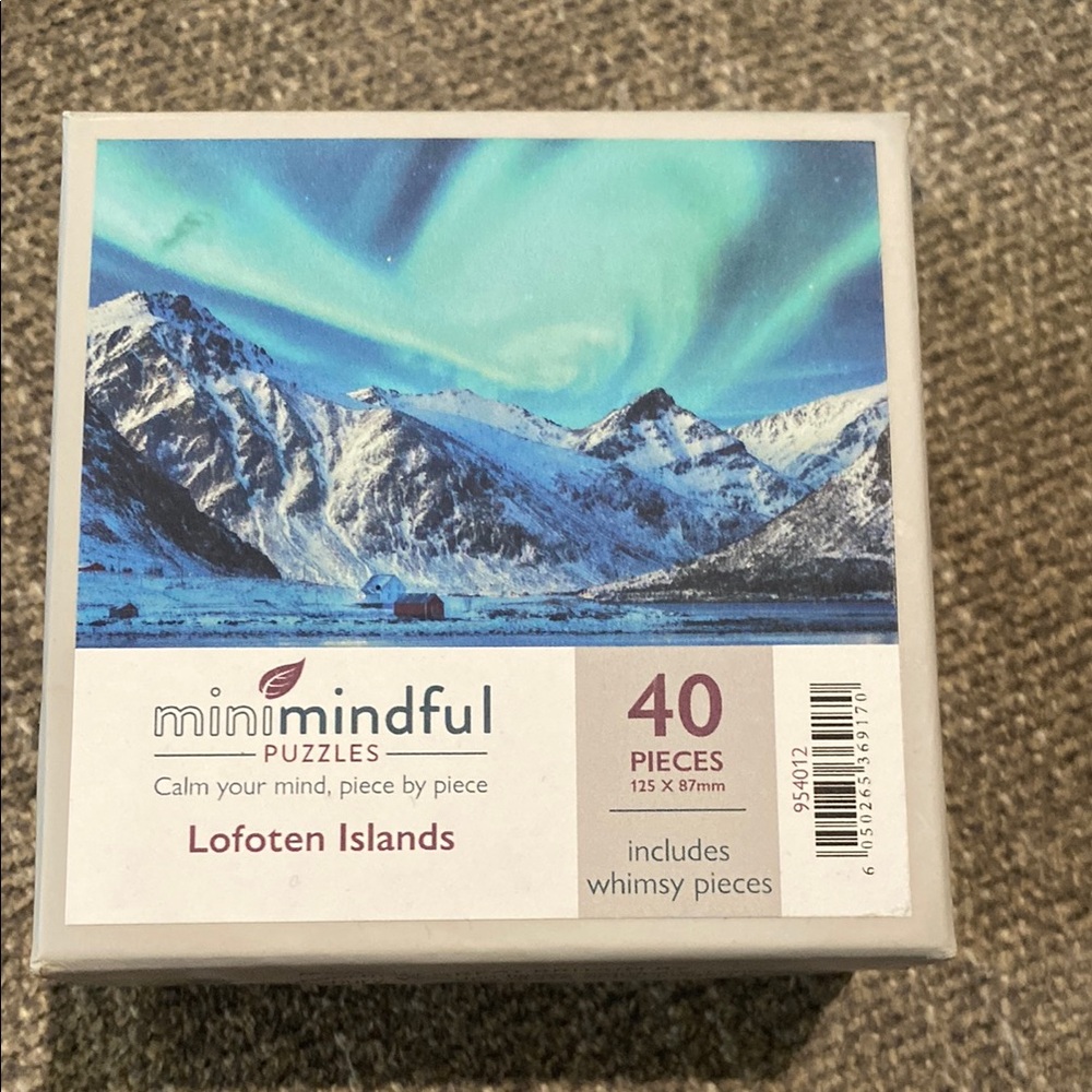 Mini Mindful Puzzles - Lofoten Islands